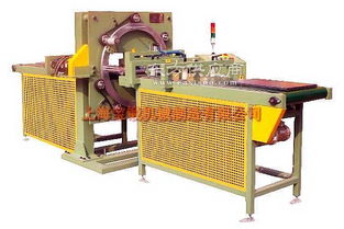 sir400水平纏繞包裝機棒材扁材型材圓柱包裝設(shè)備圖片